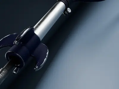 Fusil Harpon Sous-Marin Vintage 3D model