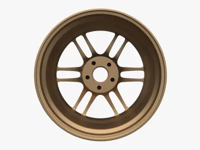 Enkei RPF1 Wheel Rim 3D model