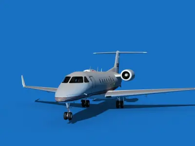 Embraer Legacy500 V03 3D model