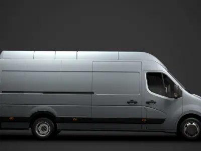 Vauxhall Movano L4H3 Van 2020 3D model