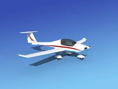 Daimond DA-20 Katana V04 3D model