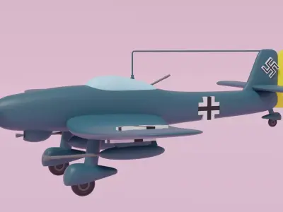 Junkers Ju 87 Stuka German Dive Bomber 3D model