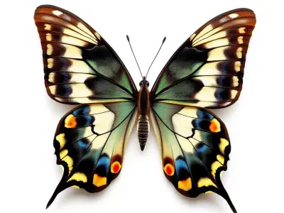 Vibrant Butterfly Wings model pack Low-poly 3D model