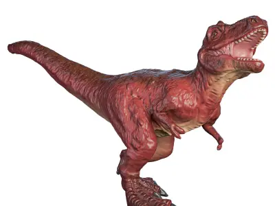 Dinosaurs toys 3D model