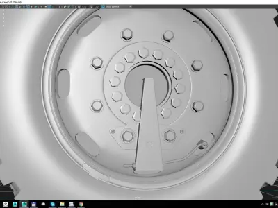 wheel tire and Free 3D model