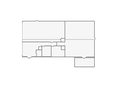 Commercial Interior Sketch - 5001-5500 SF - Xactimate 3D model