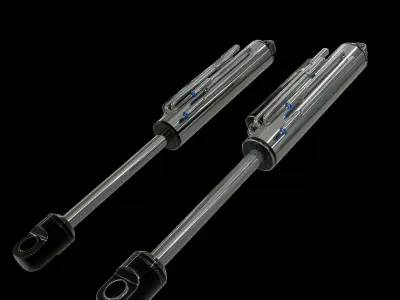 off road racing shocks 3D model