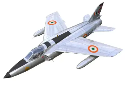 Folland gnat F1 3D model