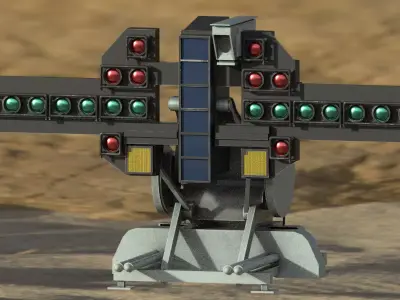 French Miror CDG R91 3D model