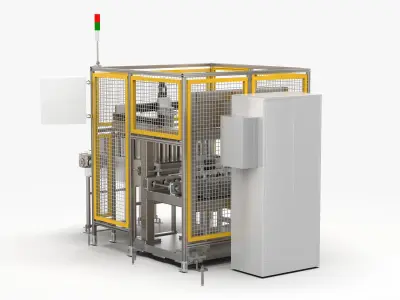 Cylinder Liner Pressing Machine 3D model