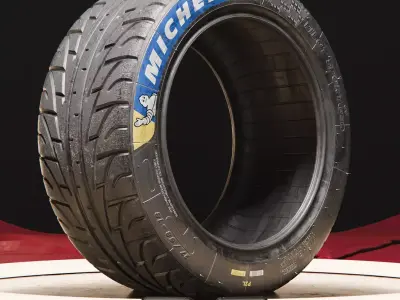 Michelin Pilot Sport GT P2L 27-68R18 High Detailed 3D model