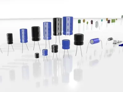 Capacitor 3D model