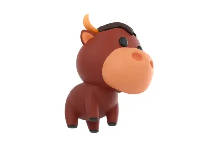 Character050 Bull 3D model