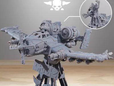 Orkaz Plane 3D print model