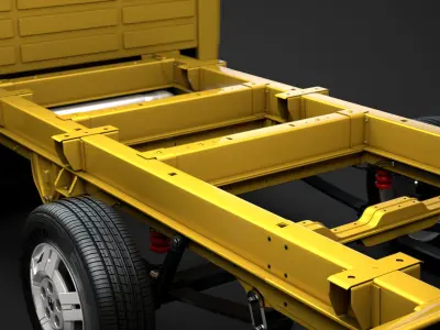 Ram Promaster Truck Crew Cab 4035XL WB 2020 3D model