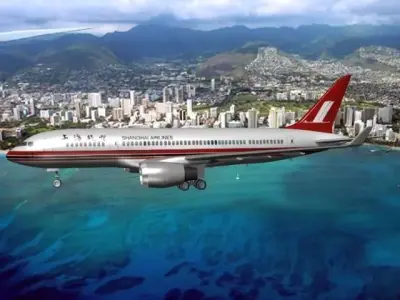 Boeing 787-8 Shanghai Airlines 3D model