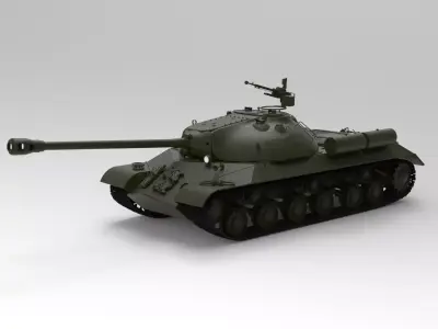tank IS-3 3D model