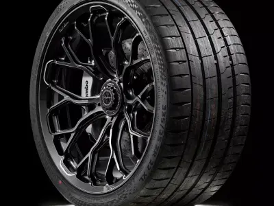 Continental Sport Contact 7 335 25 ZR22 105Y 3D model