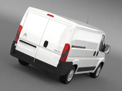 Citroen Relay Van L1H1 2017 3D model