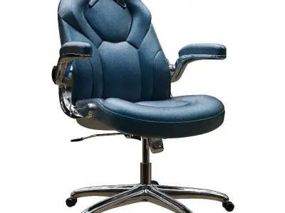 Office chair Low-poly 3D model