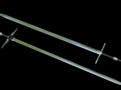 Swords Pack 10 Models Low-poly 3D model