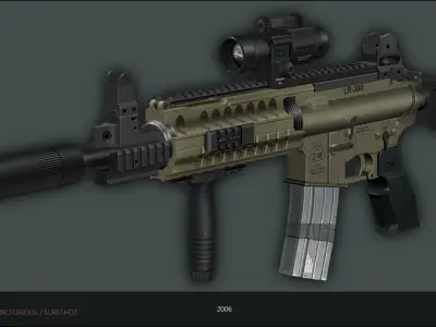 IR300 SIRS Low-poly 3D model