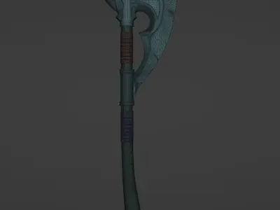 Heavy Axe 3D model