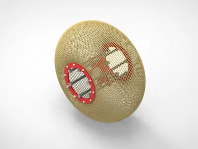 concept wheel 3D model