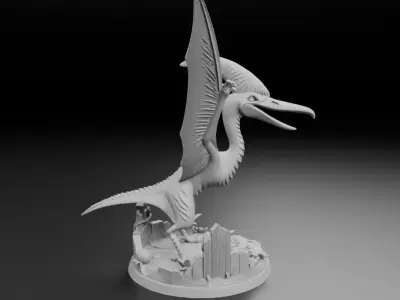 pterodactyl 3D print model