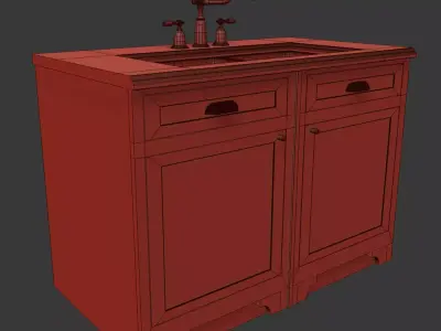 Classic Faucet 3D model