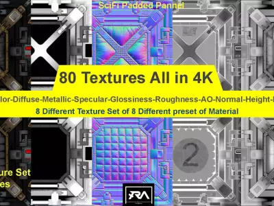 80 Scifi Pannels Textures Texture