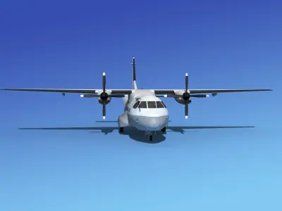 Casa CN-235 Unmarked 3D model