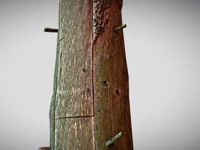 low poly beehive 3d scan Low-poly 3D model