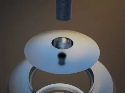 Bicycle Headset 3D model