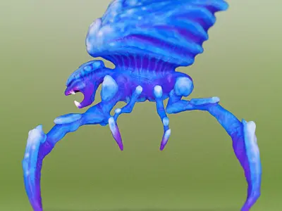 Guardian Space Bug 3D model purchase