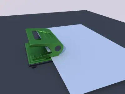 Hole Punch High Poly Version 3D model