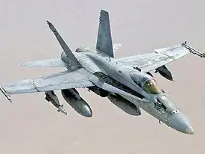 McDonnell Douglas F A-18 Hornet 3D model