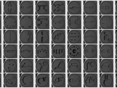 Design Matrix KPACK Library for Kit ops Free 3D model