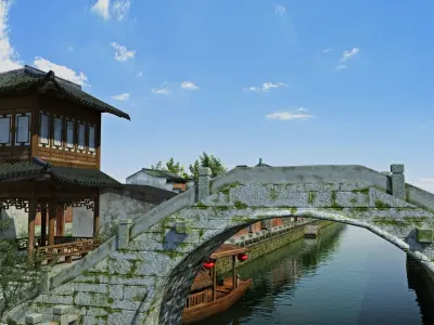 Wuzhen 3D model