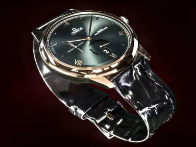 Realistic Omega Watch 3D model