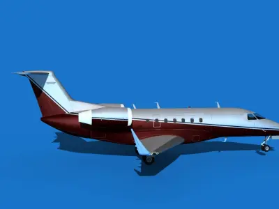 Embraer Praetor 600 V11 3D model