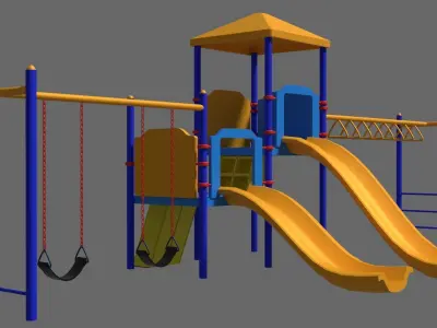 park essentials 3d models Low-poly 3D model