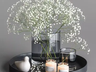 Decorative set 25 3D model