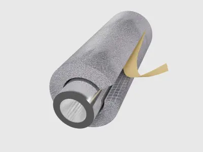 Pipe insulation 3D model