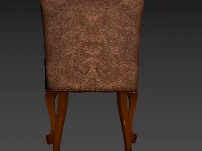 137- Chinese Style Scene - Free 3D Model of Chair 8 Free 3D model
