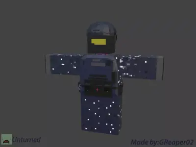 Mercenary From Stalker Low-poly 3D model
