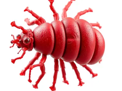 Scarlet Insectoid model pack Low-poly 3D model