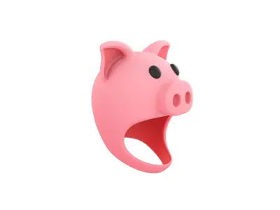 Prop039 Pig Hat 3D model