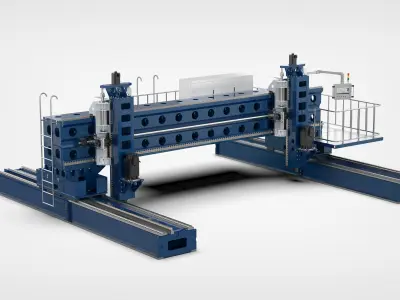 6060 Gantry Milling Machine 3D model