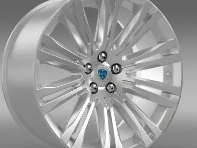 Lancia Thema 2014 rim 3D model